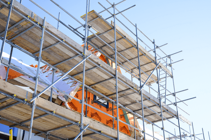 rusztowanie do demontażu